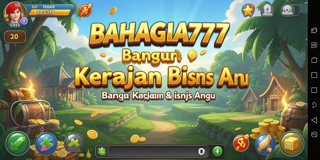 Tampilan gameplay BAHAGIA777 dengan berbagai pilihan bisnis yang menarik.