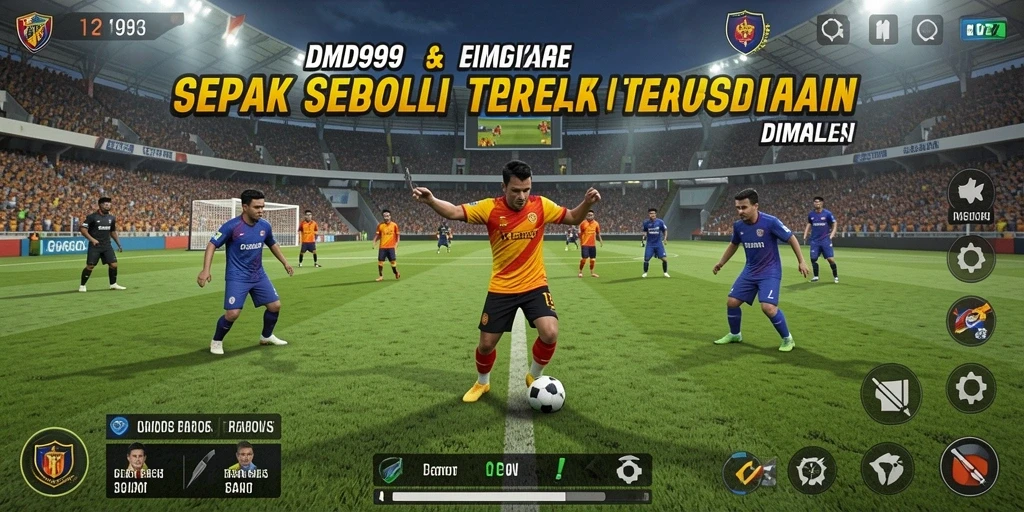 Tampilan gameplay DMD999 yang menarik dan realistis.