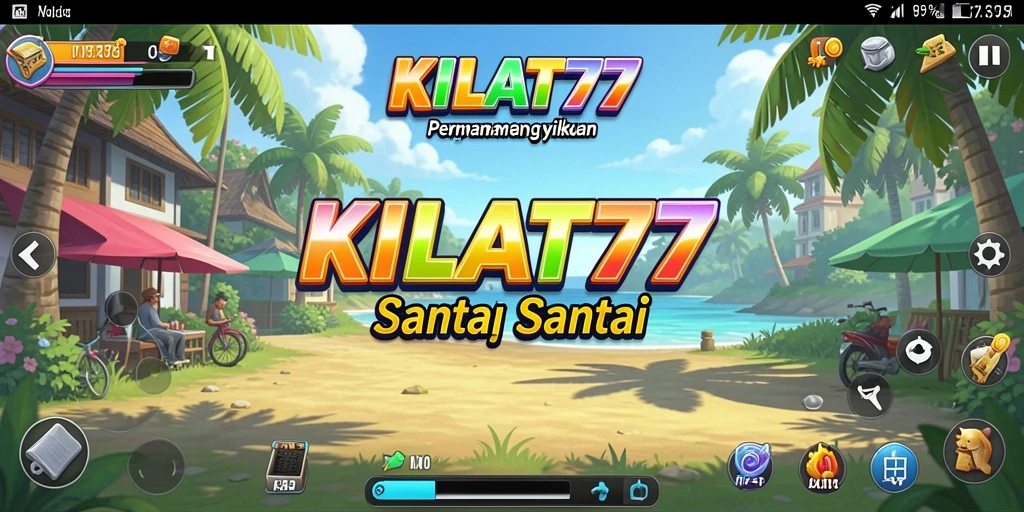 Screenshot gameplay KILAT77 menampilkan aksi permainan yang seru dan santai.