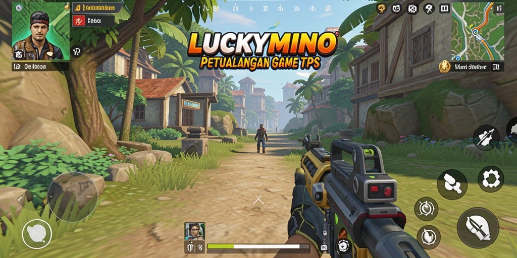 Gameplay LUCKYMINO yang mendebarkan dan grafis yang memukau.