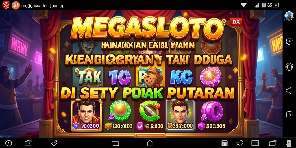 Tangkapan layar <strong>MEGASLOTO</strong> menunjukkan suasana menyeramkan dan gameplay yang mendebarkan.