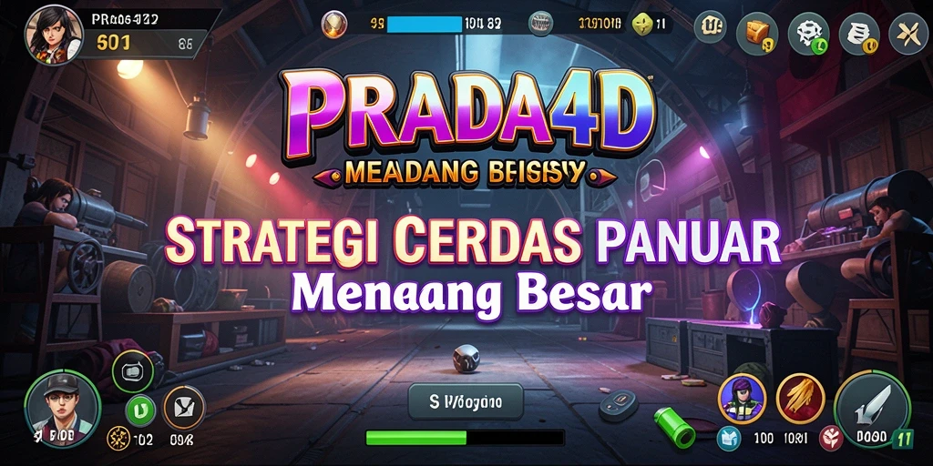Tampilan gameplay strategis PRADA4D yang menegangkan dan penuh aksi.