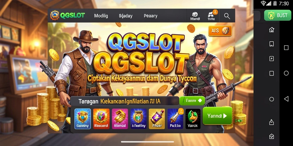 Screenshot menunjukkan gameplay menarik dari QQSLOT yang penuh strategi.