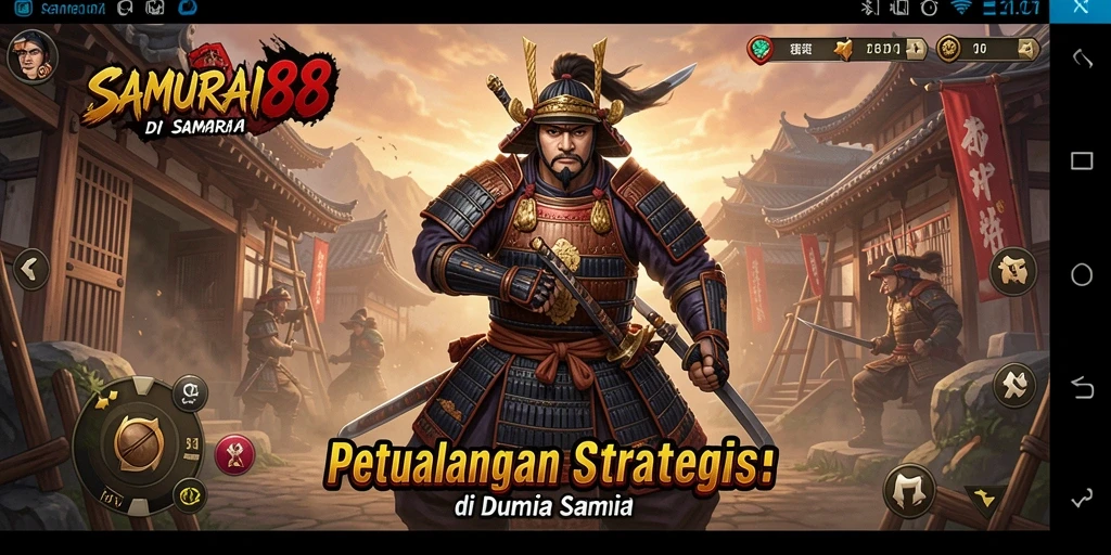 Tampilan gameplay menarik dari SAMURAI88 yang penuh strategi.