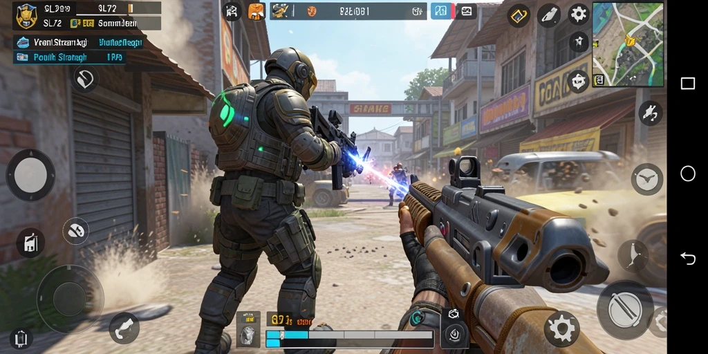 Gameplay SL72 yang seru dan penuh aksi.